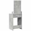 vidaXL Dressing Table Concrete Grey 50 x 41 x 140 cm Engineered Wood