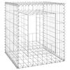 vidaXL Gabion Basket Post 50x50x60 cm Iron