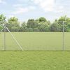 vidaXL Hexagon Fence Silver 1.4 x 50 m Galvanised steel