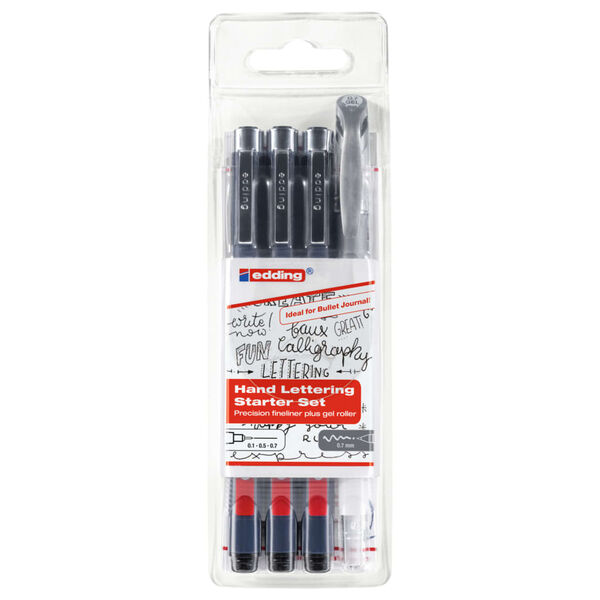 edding 4 Piece Handlettering Starter Set 1800