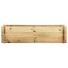 vidaXL Garden Raised Vegetable Bed Impregnated Pinewood 120 cm