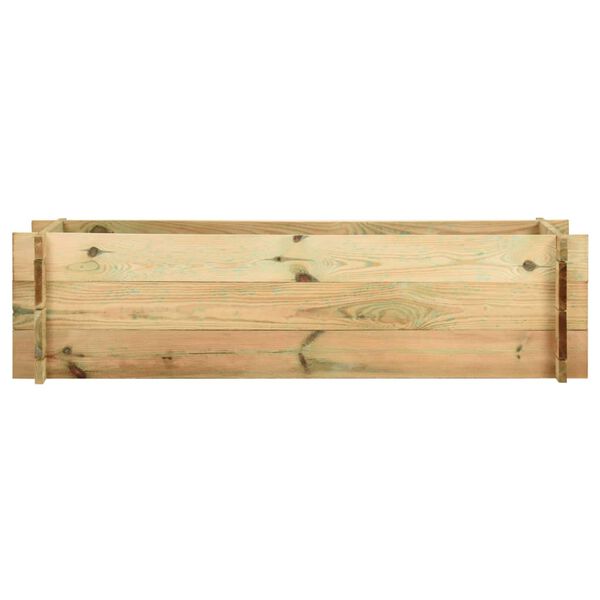 vidaXL Garden Raised Vegetable Bed Impregnated Pinewood 120 cm