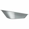 vidaXL Wheelbarrow Tray Replacement Silver 90 x 63 x 28 cm Steel