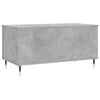 vidaXL Coffee Table Concrete Grey 90x44.5x45 cm Engineered Wood