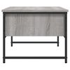 vidaXL Coffee Table Grey Sonoma 101x49x39.5 cm Engineered Wood