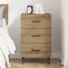 vidaXL Bedside Cabinet Artisan Oak 40 x 40 x 66 cm Engineered Wood