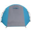 vidaXL Camping Tent Tunnel 4-Person Blue Waterproof