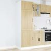 vidaXL Kitchen Cupboard Lucca Sonoma Oak Engineered Wood