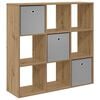 vidaXL Sideboard Artisan Oak 102 x 31 x 99.5 cm