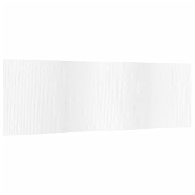 vidaXL Room Divider White 165x600 cm Bamboo