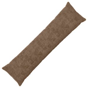 vidaXL Cushion Cover HEERLEN Light Brown 40 x 145 cm Faux Rabbit Fur