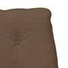 vidaXL Armchair Brown 69 x 74 x 93 cm Sherpa Fabric