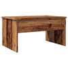 vidaXL Coffee Table Old Wood 80x50.5x41.5 cm Engineered Wood