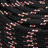 vidaXL Boat Rope Black 18 mm 100 m Polypropylene
