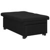 vidaXL Sofa Bed Black 194 x 67 x 37 cm Fabric