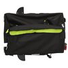 vidaXL Bike Trailer Black and Green 30 kg Iron