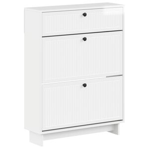 vidaXL Shoe Cabinet EDE 78 x 24 x 103 cm Engineered Wood