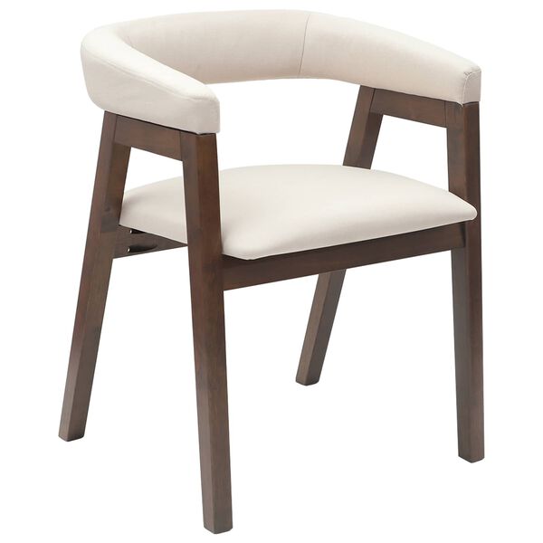 vidaXL Dining Chairs 2 pcs Light Brown 54 x 57 x 73 cm