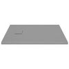 vidaXL Shower Base Tray SMC Grey 90x80 cm