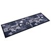 vidaXL Kitchen Carpet Washable Coffee Blue 60x300 cm