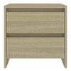 vidaXL Bedside Cabinets 2 pcs Sonoma Oak 45x34.5x44.5 cm Engineered Wood