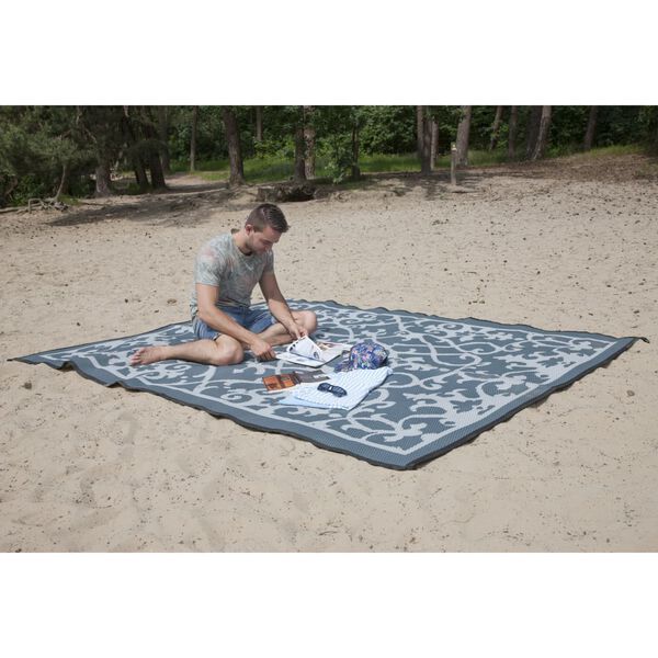 Bo-Camp Outdoor Rug Chill mat Oriental 2x1.8 m M Champagne