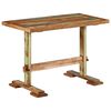 vidaXL Dining Table 110x55x78 cm Solid Wood Reclaimed
