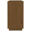 vidaXL Sideboard Honey Brown 100x40x75 cm Solid Wood Pine