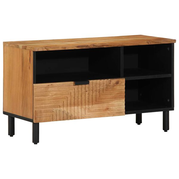 vidaXL TV Units Solid Acacia Wood 80 x 33.5 x 46 cm Engineered wood