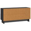 vidaXL TV Cabinet with Drawer Black 102 x 34.5 x 50 cm Engineered Wood