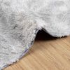 vidaXL Shaggy Rug High Pile NAVARRA Silver Grey 120x120 cm Polyester