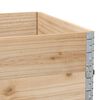 vidaXL Pallet Collars 3 pcs 120x80 cm Solid Wood Pine