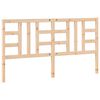 vidaXL Bed Headboard 186x4x100 cm Solid Wood Pine