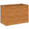 vidaXL Garden Raised Bed 100x50x69 cm Corten Steel