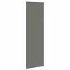 vidaXL Roller Blind Blackout Grey 85x230 cm Fabric Width 80.7 cm Polyester