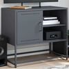 vidaXL TV Cabinet Anthracite 68x39x60.5 cm Steel
