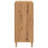 vidaXL Record Cabinet Artisan Oak 84.5x38x89 cm Engineered Wood