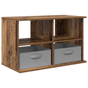 vidaXL TV stand with Drawer Old Wood 79 x 40 x 48 cm