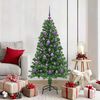 vidaXL Artificial Christmas Tree with 150 LEDs with Stand Green 150 cm