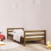 vidaXL Bed Frame without Mattress Honey Brown 90x200 cm Solid Wood Pine