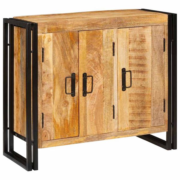 vidaXL Sideboard Brown 80 x 33 x 70 cm Solid mango wood