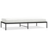 vidaXL Metal Bed Frame without Mattress Black 100x200cm