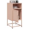 vidaXL Bedside Cabinets 2 pcs Pink 36x39x78 cm Steel