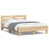 vidaXL Bed Frame without Mattress Sonoma Oak 120x190 cm
