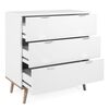 Finori Chest of Drawers G&ouml;teborg 1 White and Sonoma Oak