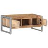 vidaXL Coffee Table 95x50x40 cm Rough Mango Wood