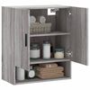 vidaXL Wall Cabinet Grey Sonoma 60x31x70 cm Engineered Wood