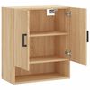vidaXL Wall Cabinet Sonoma Oak 60x31x70 cm Engineered Wood