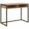 vidaXL Desk with Storage Artisian Oak 100 x 50 x 75 cm Engineered Wood