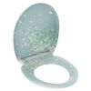 SCH&Uuml;TTE Toilet Seat with Soft-Close Quick Release FLOWER IN THE WIND